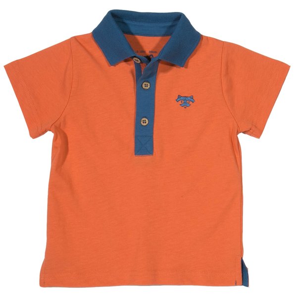 Kite Clothing, Polo-Shirt, Bio-Baumwolle, Farbe orange, Einzelteil Größe 62