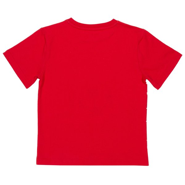 Kite Clothing, T-Shirt mit Druck "Fussball", Farbe rot, Abverkauf Größe 98
