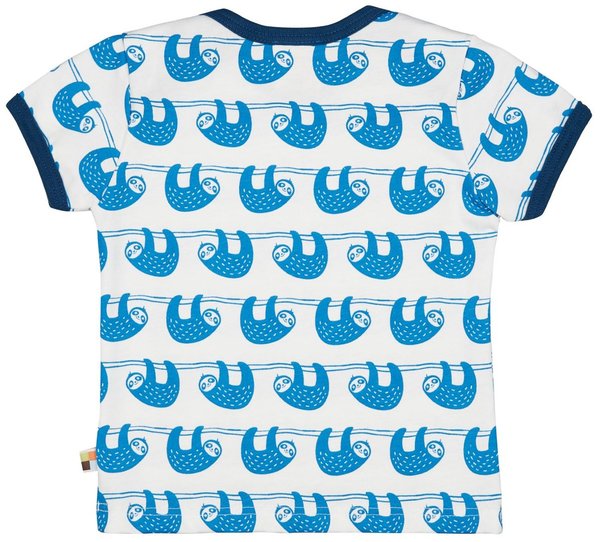 Loud + proud T-Shirt mit Allover-Druck Faultier, Farbe cobalt, statt 14,90€ nur