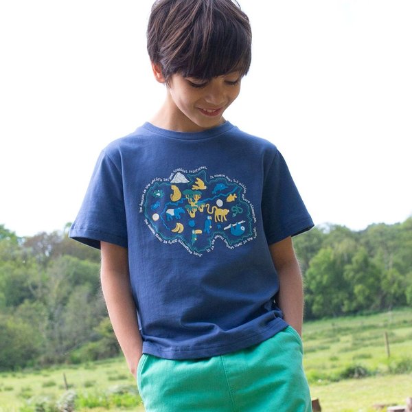 Kite Clothing, Amazonas T-Shirt aus 100% Bio-Baumwolle, jetzt nur