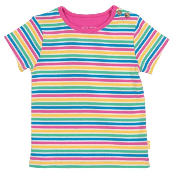 Kite Clothing, T-Shirt bunt geringelt aus reiner Bio-Baumwolle,  statt 23,95€ nur
