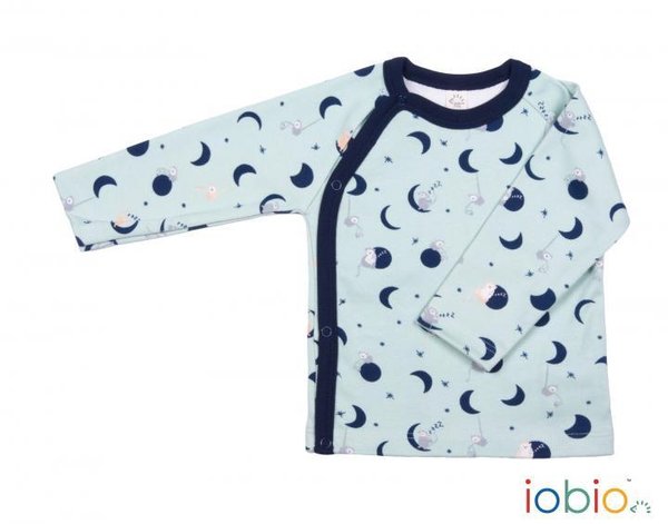 Popolini (iobio), Wickelshirt aus 100% Bio-Baumwolle, Print "Mond", Abverkauf